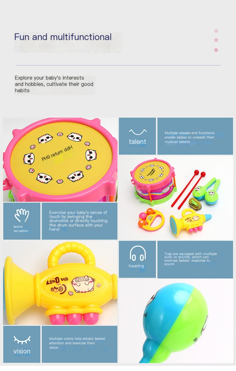 Children's Musical Instrument Set Image 4