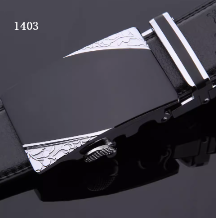 Men's Genuine Leather Belt Image 2