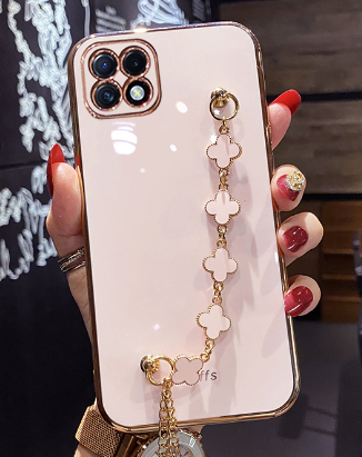 Blue Gem Chain Phone Case - Detail