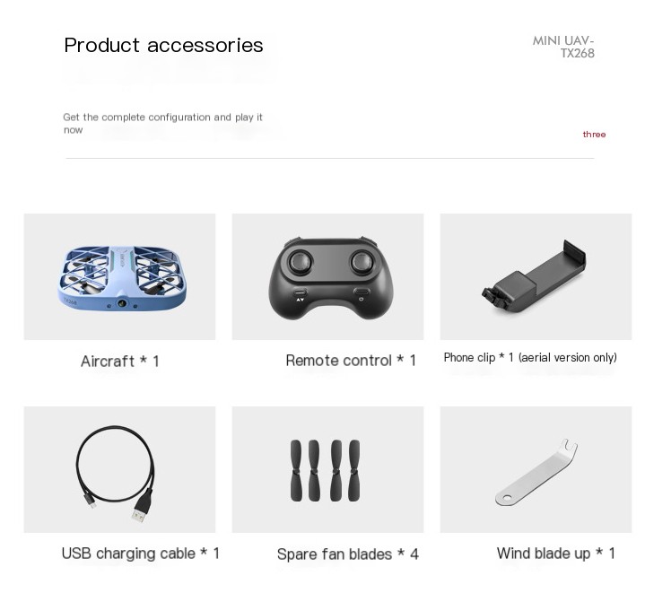 4K Mini Drone/New JJRC H107 Pocket Small Quadcopter Grid Mini Aircraft 8K Real-time Image Transmission Remote Control Aircraft (One Set)