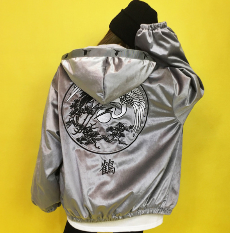 Hooded Jacket Side View