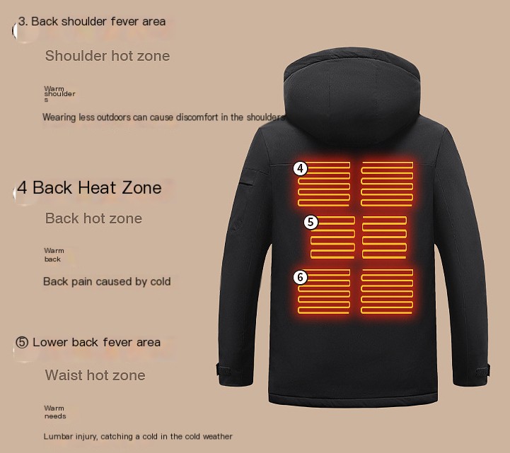 Smart Heating Down Jacket Image 2