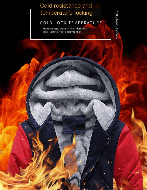 Men's Thickened Fleece Hoodie