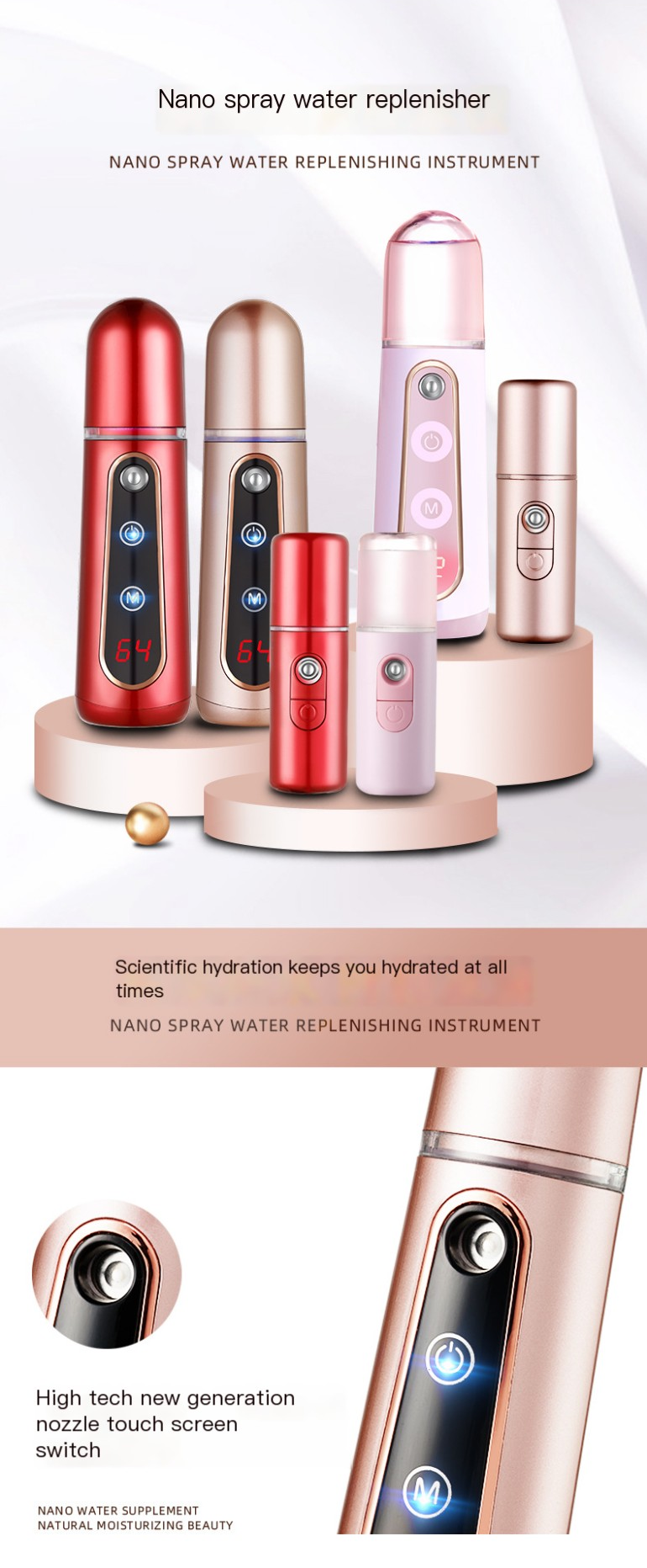 Nano Spray Hydrating Instrument