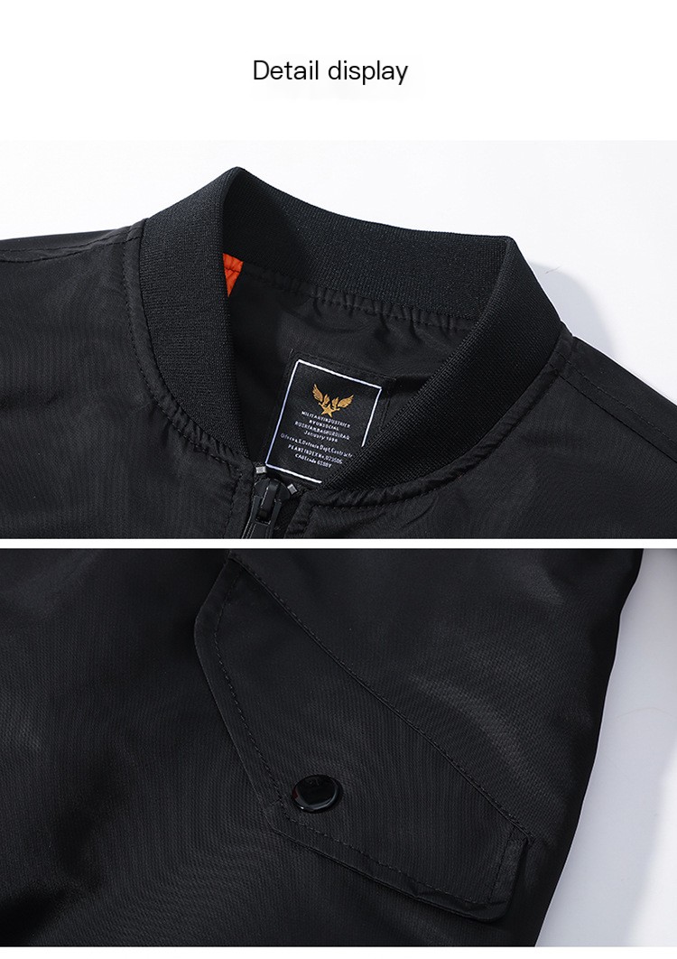 2023 Spring and autumn American casual camouflage flight jacket men's loose comfortable baseball clothing fashion coat men