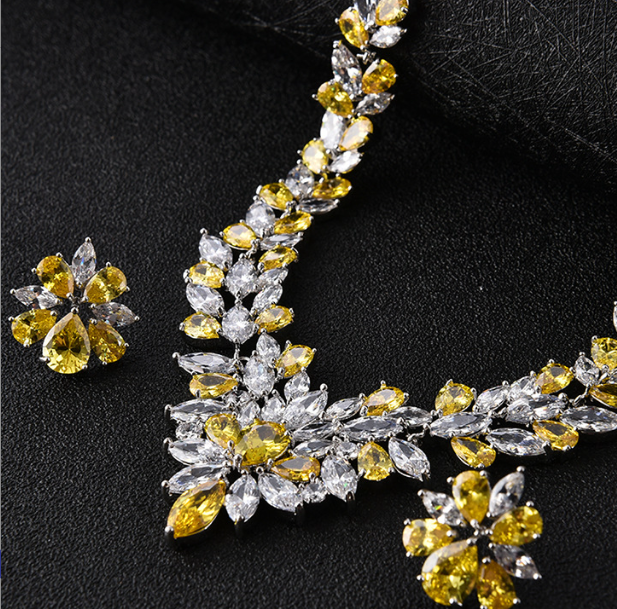 Elegant Necklace and Earrings