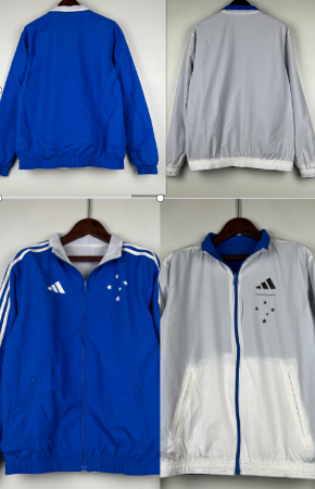 Agasalho Cruzeiro Waterproof Reversible Jacket