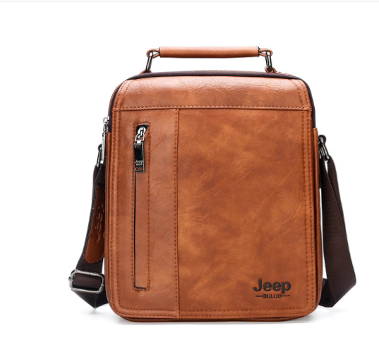 Men's Genuine Leather Bag - Victorius