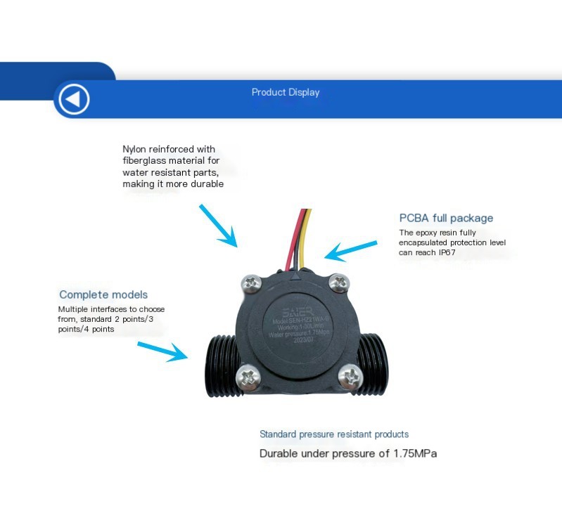 Water Flow Sensor Image 2