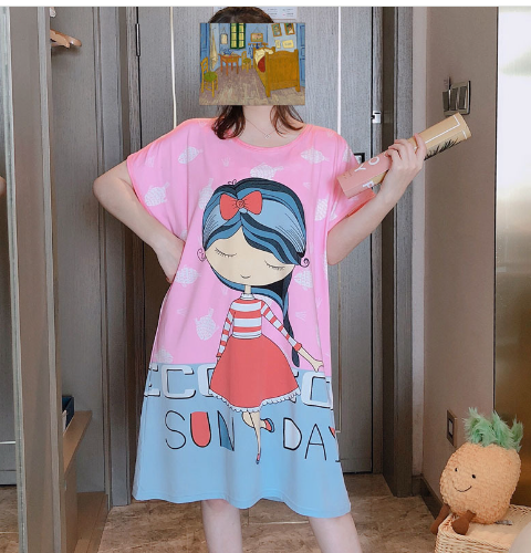 Abstract Print T-Shirt 6