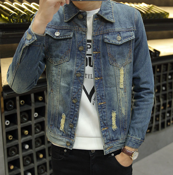 Denim Jacket Side View