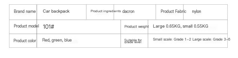 Grenzüberschreitende Kinderschultasche