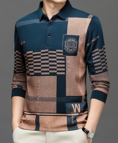 Polo Shirt in Haqing