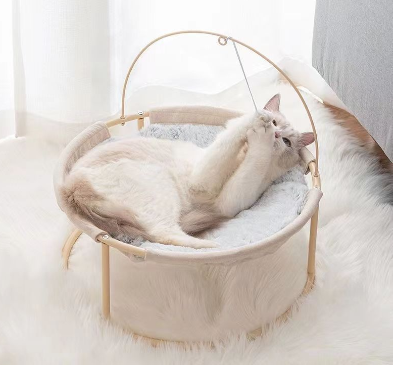 Pet Bed Off White Color