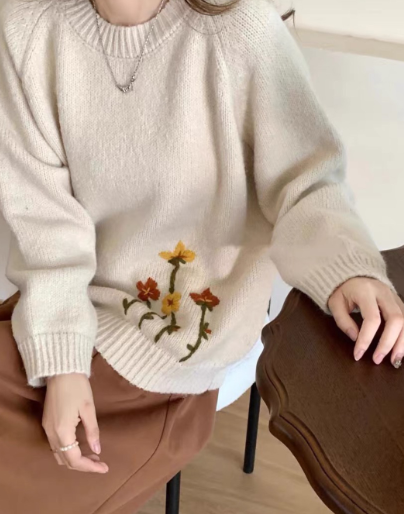 Pullover in Blue