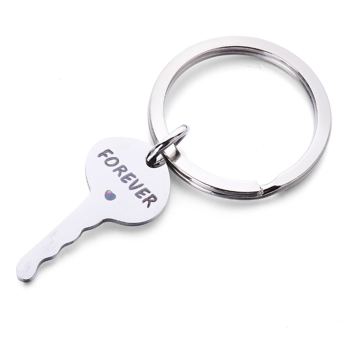 Heart-Shaped Keychain