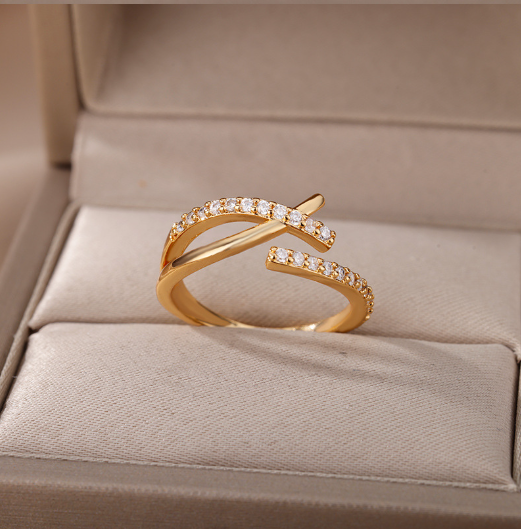 Adjustable Zirconia Ring 2