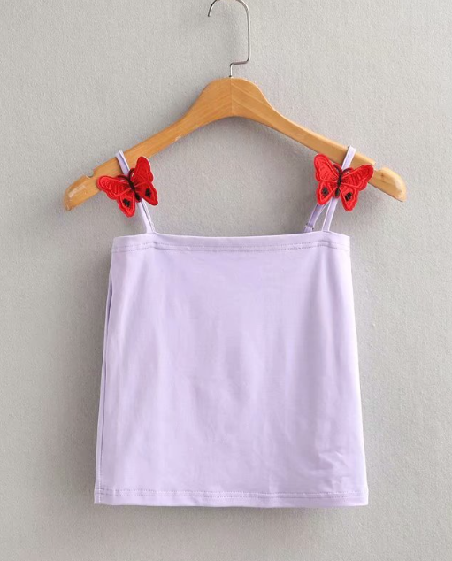 Butterfly Crop Top Image 2