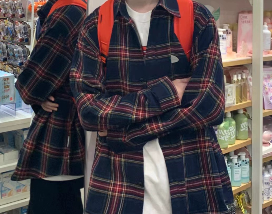 Vintage Checkered Wool Shirt Image 3