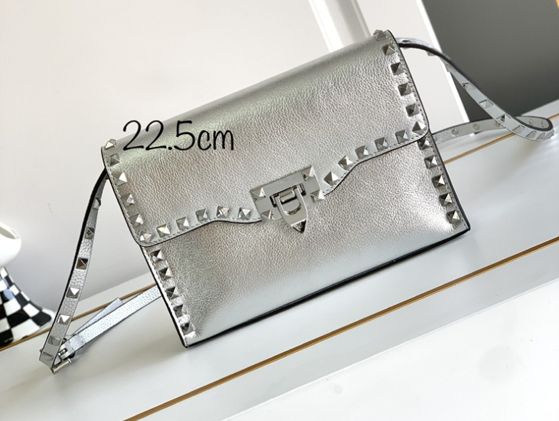 New Rivet Crossbody Bag - Brown