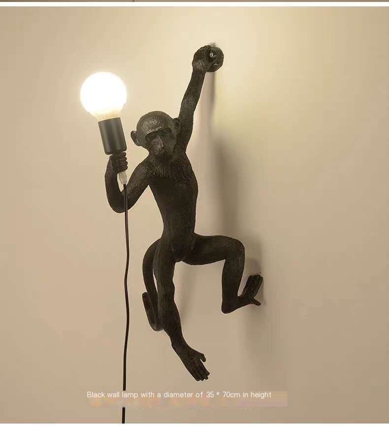 Standing Monkey Lamp