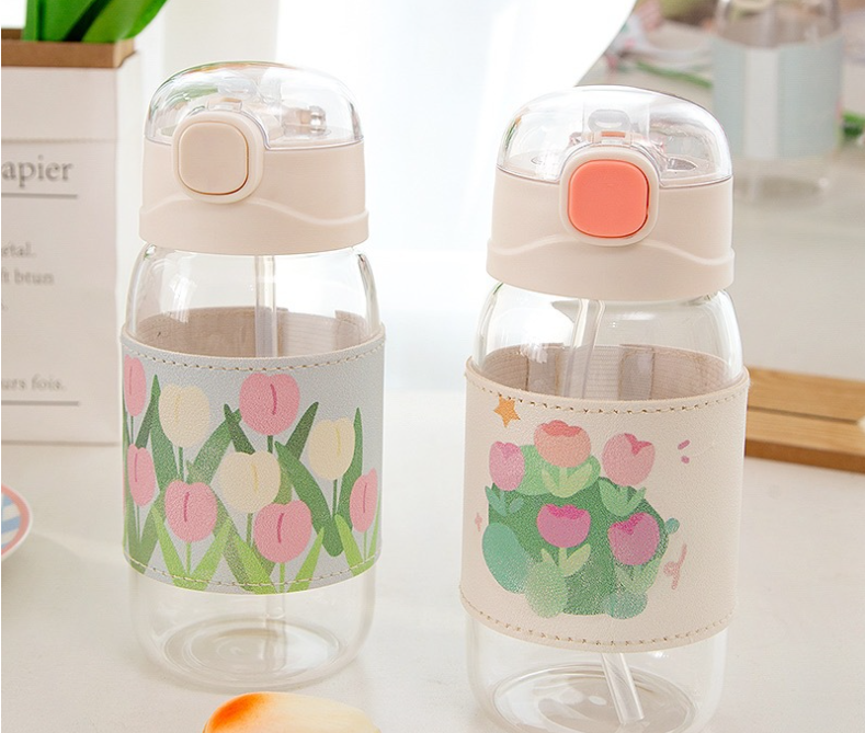 Ins Tulip Glass Cup 2
