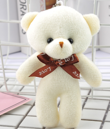 Bear Plush Keychain Image 3