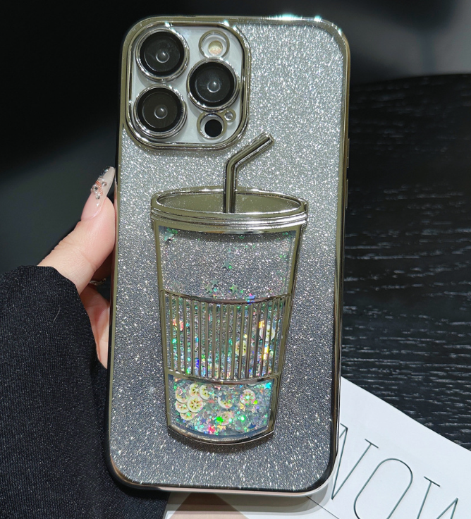 Quicksand Beverage Phone Case Image 5