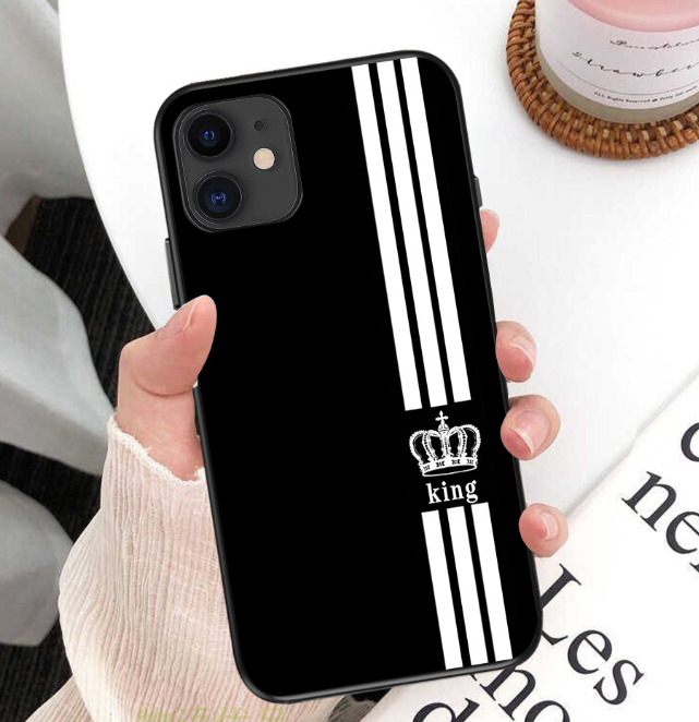 Crown Line Phone Case - Stylish Design