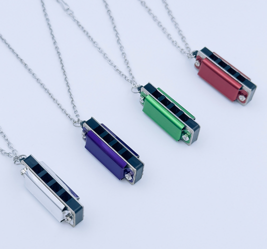 Mini Harmonica Necklace Image 2