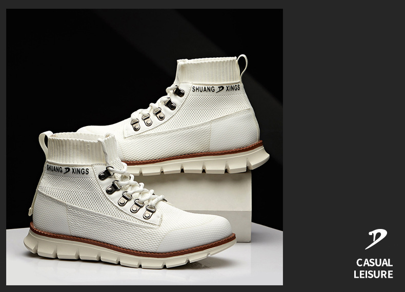 Casual Breathable Rangers Boots Image 6