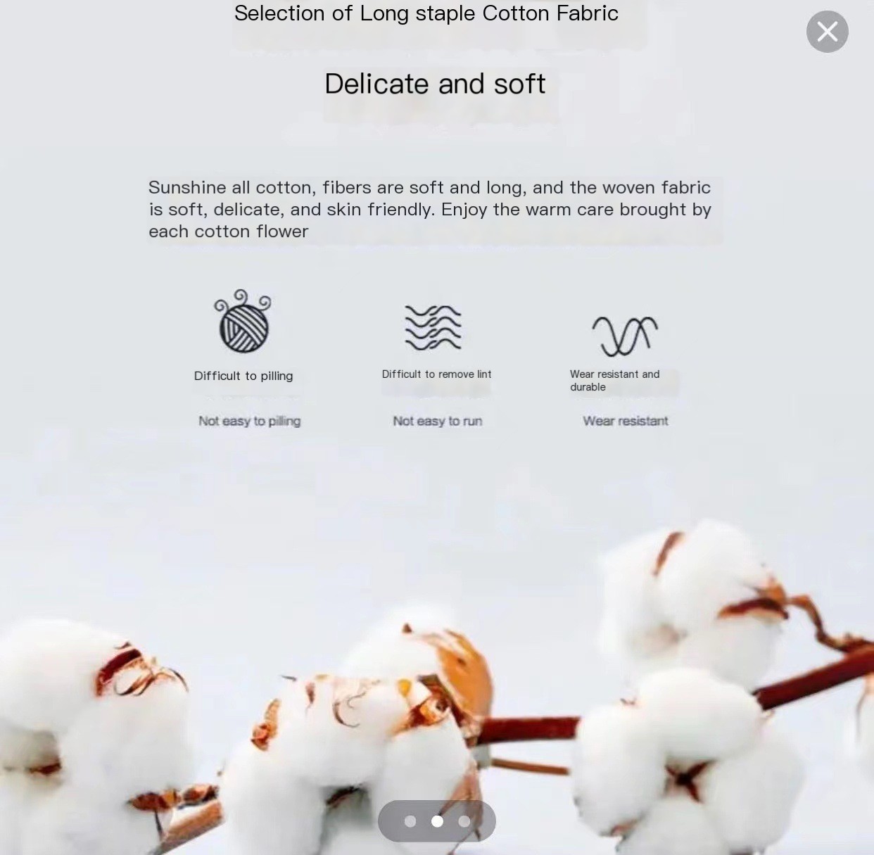 Cotton Blanket Image 4