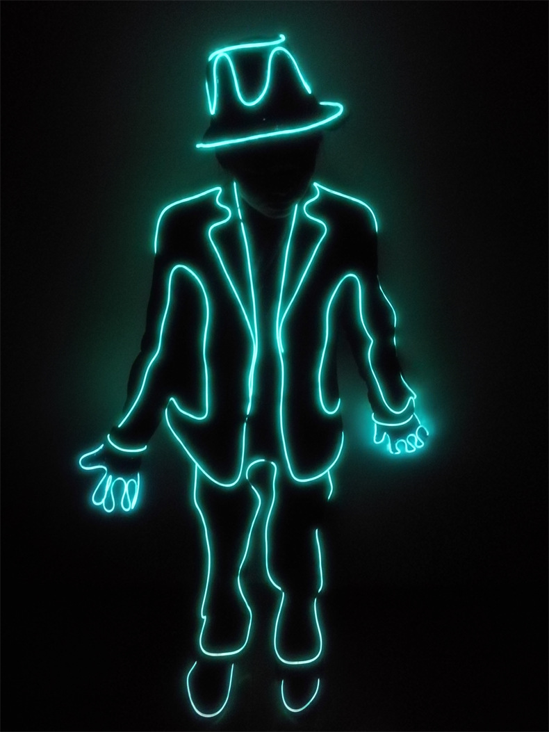 Fluorescent Dance Performance Wear 7