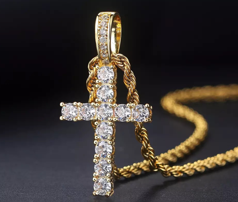 Cross Necklace Image 1