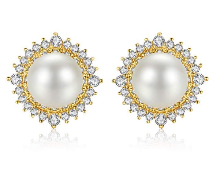 Pearl Earrings Display
