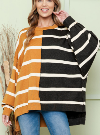 Striped Pullover Image 2