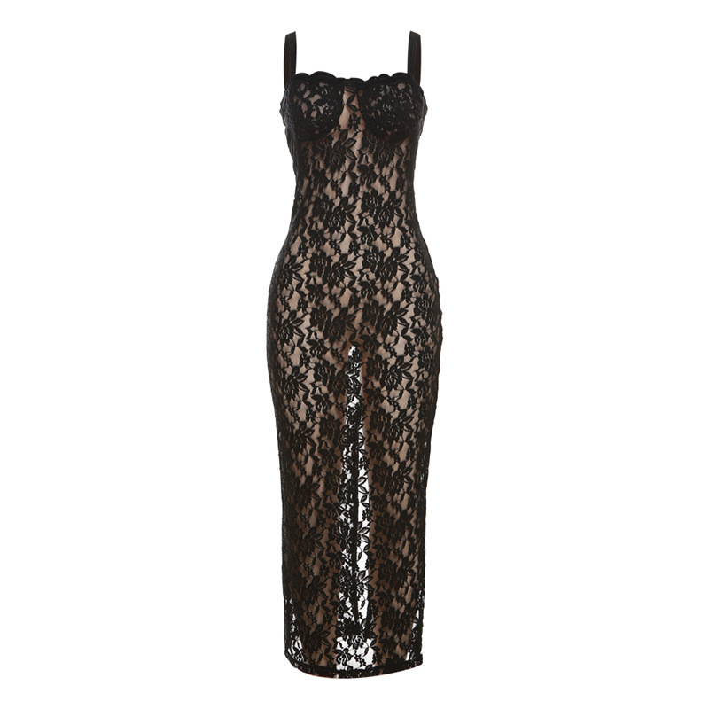 See Through Lace Detail