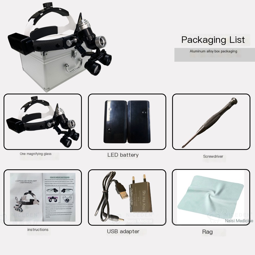 Dental Head-Mounted Magnifier 7