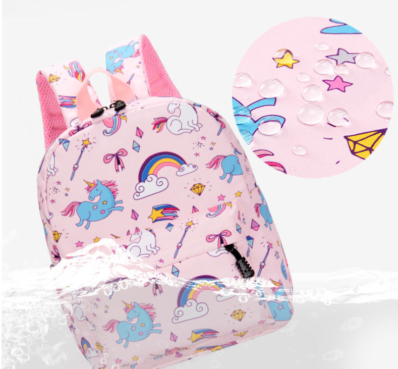 Unicorn Backpack Side View