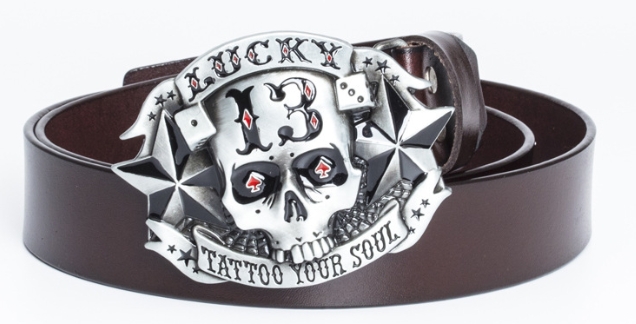 Skull Belt Detail