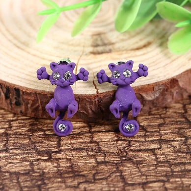 Cat Ear Studs Design 2