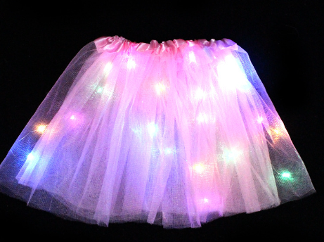 LED Ballet Skirt Pink