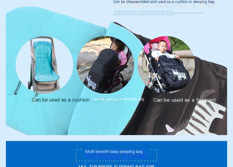 Warm Baby Sleeping Bag in Stroller