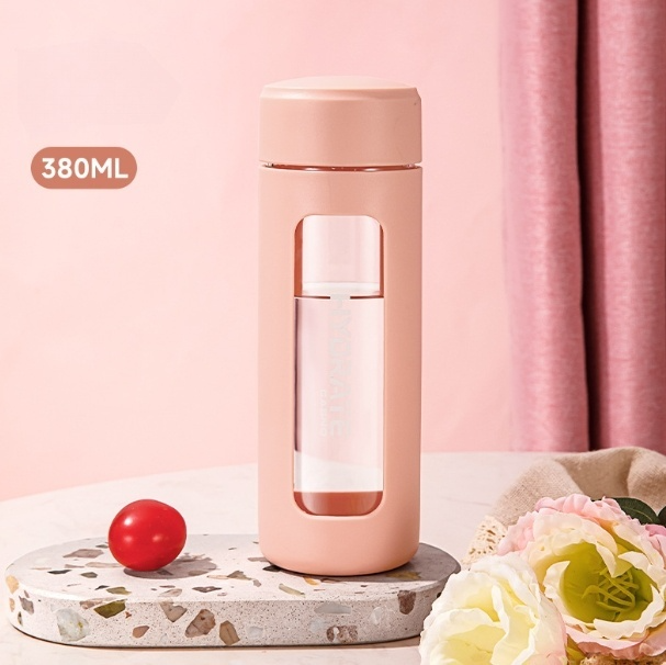 Dual-layer Portable Glass Cup