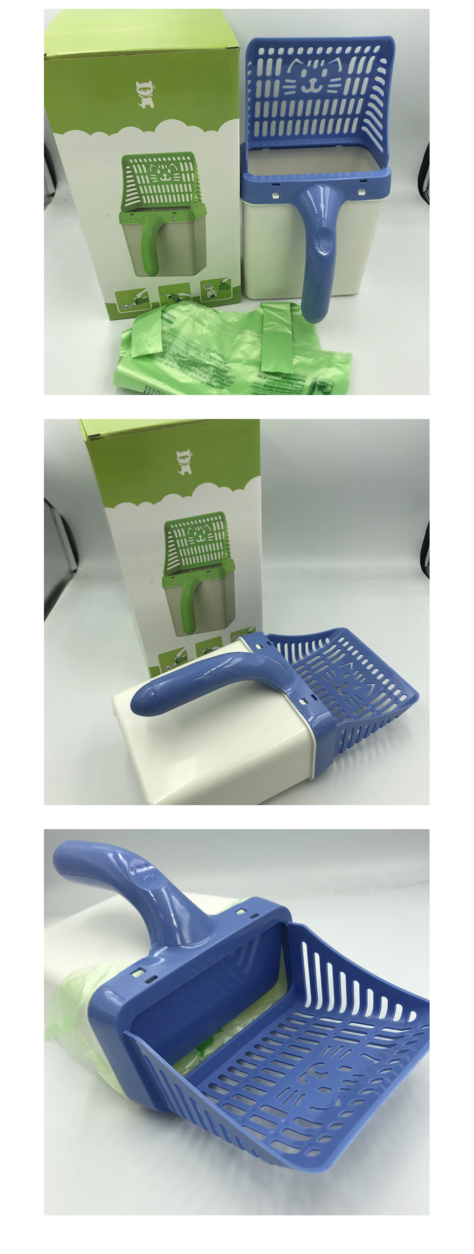 Cat Litter Scoop in Use