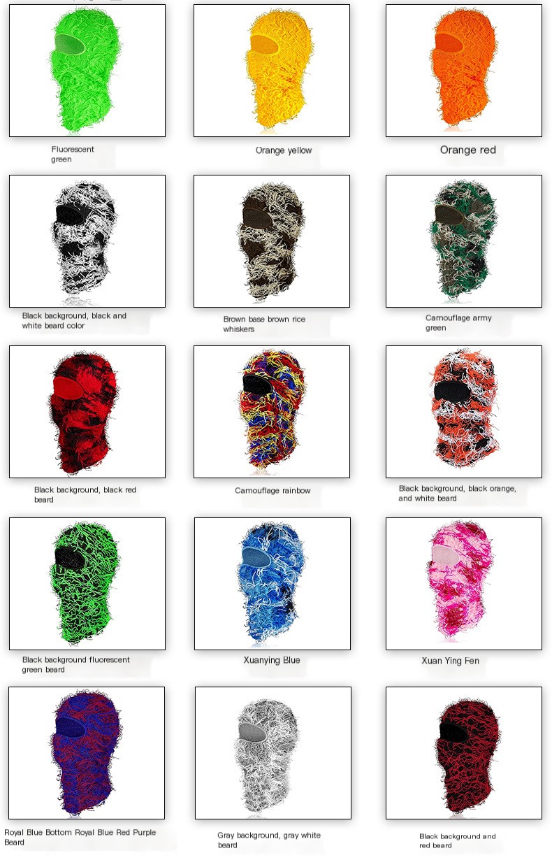 Knitted Mask Image 4