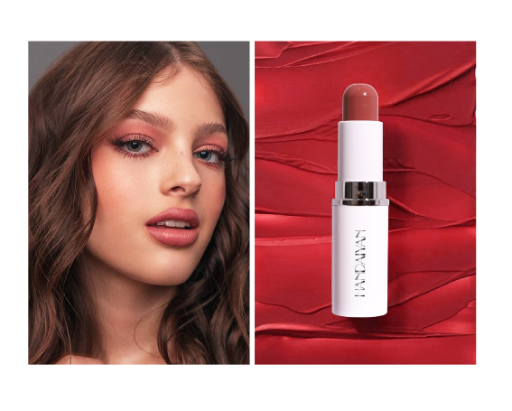 Natural Rose Lipstick color selection