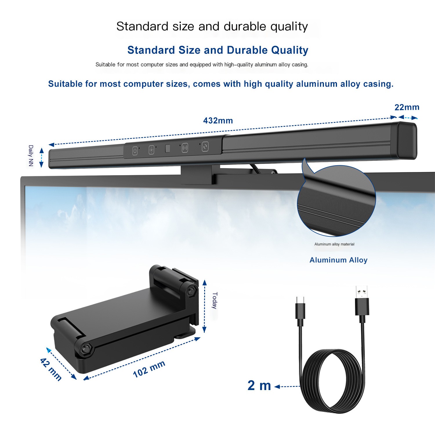 Blue light blocking screen lamp image 3