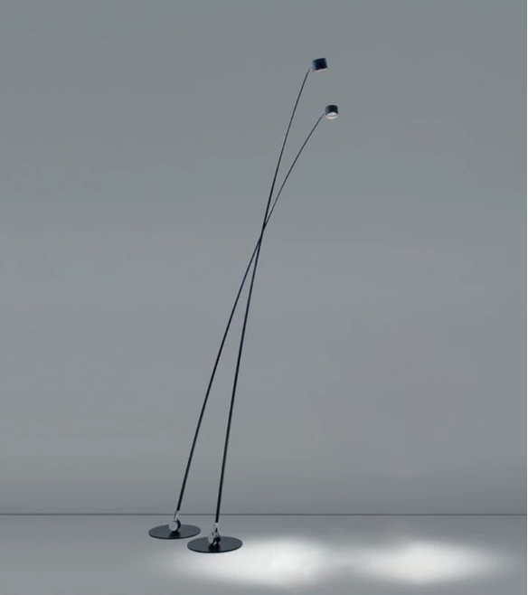 SANDYHA Minimalist Long Pole LED Floor Lamp