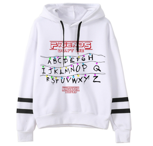 Stranger Things Striped Hoodie